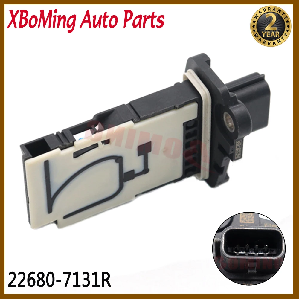 

22680-7131R Car Mass Air Flow Sensor For Infiniti Q50 Q60 V6 3.0L 2016-2019 DOHC 22680-00Q0A 2268000Q0A 226807131R