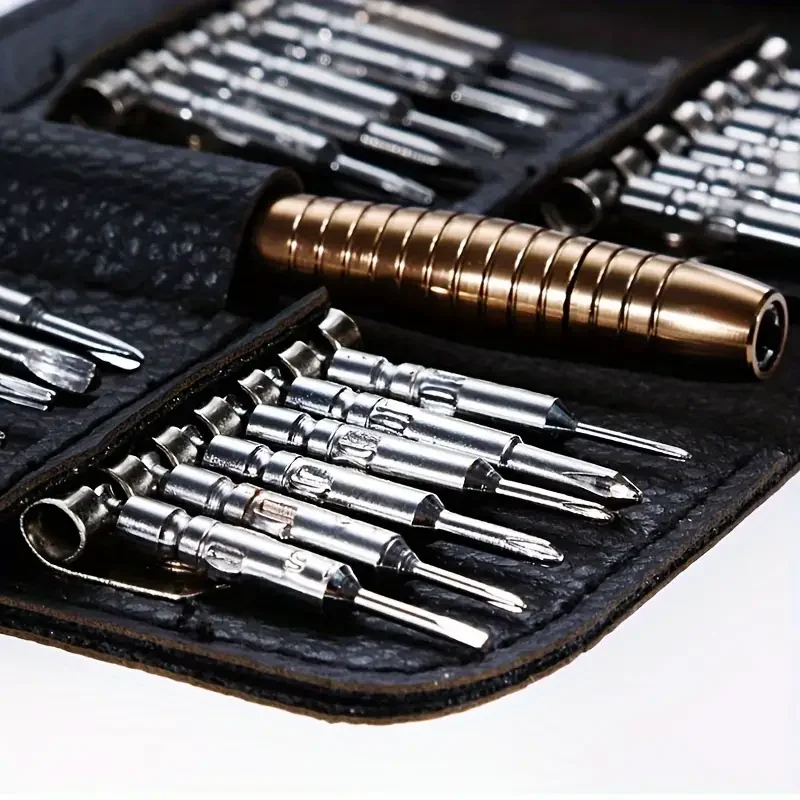 1 Set, Precision Screwdriver Set, 25 In 1 Repair Tool Kit, Small Screwdriver Set, Star/Y-type/Flat-blade/Triangle Screwdrivers F 6