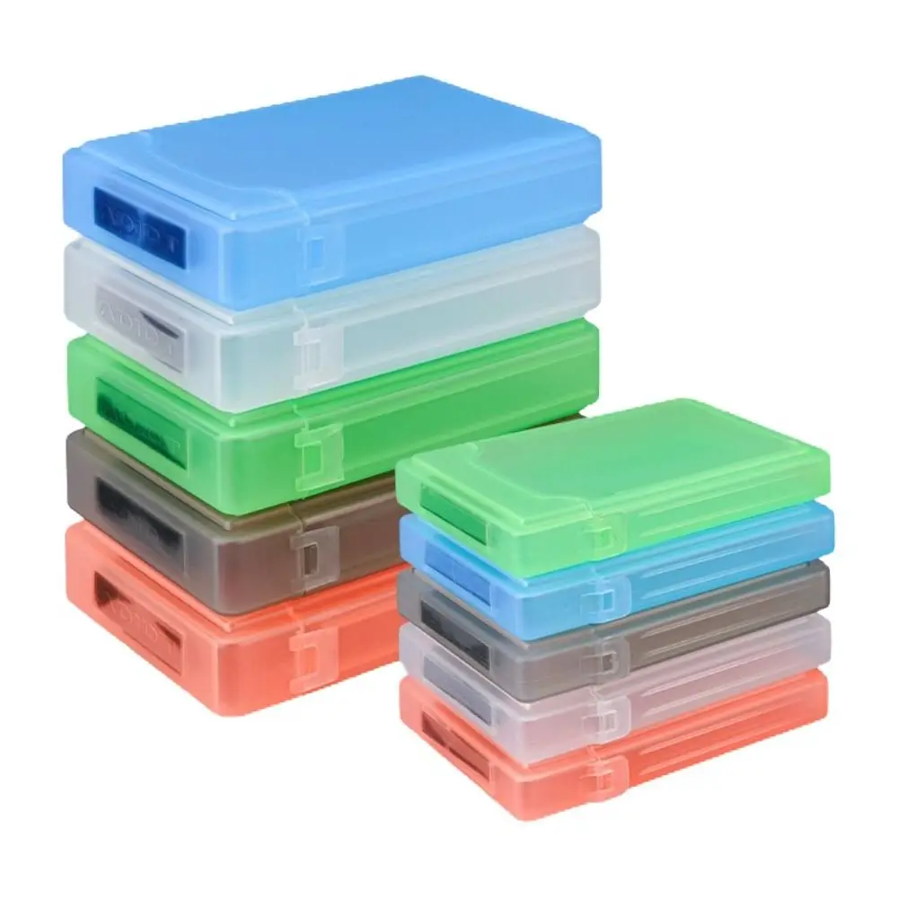 보관 케이스 충격 방지 HDD 보관 상자 2.5인치 플라스틱 하드 드라이브 보관 상자 3.5인치 IDE SATA 보관 상자