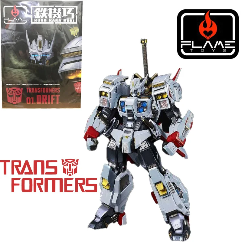 

In Stok Flame Toys Transformers Drift Action Figure Free Shipping Hobby Collect Birthday Present Anime 20Cm Gifts