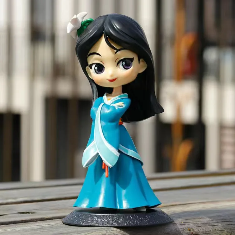 14 см Disney Принцесса мульлан Q Posket экшн-кукла большой глаз кукла мульлан ручной работы модели искусственные игрушки подарки (art.: 3920bd685e448) - 3920bd685e448