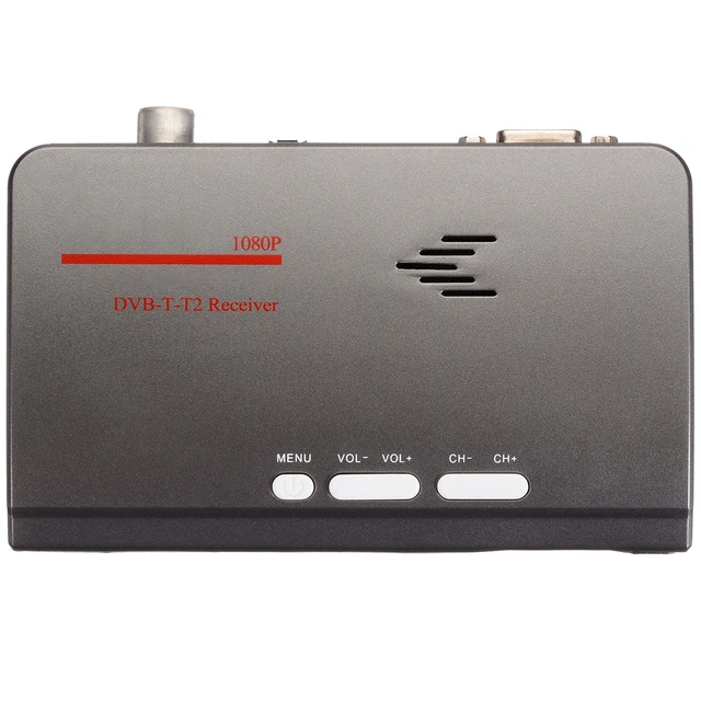 Sintonizador de TV externo VGA MTV Box para monitor lcd, receptor AV a VGA,  decodificador de TV con Control remoto, compatible con PAL/NTSC - AliExpress