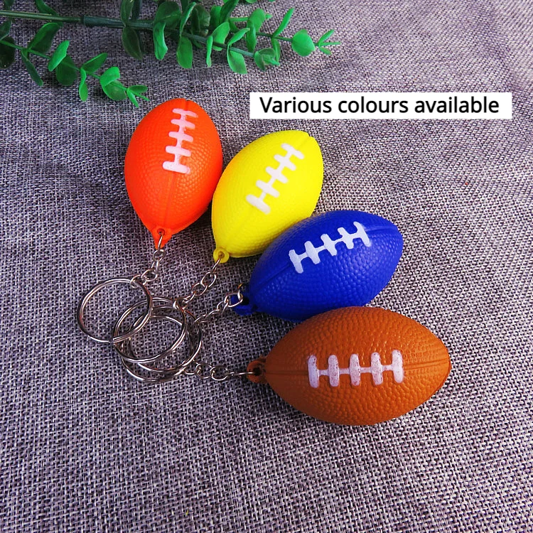 Description Picture 2 of itemRugby Keychain Player's Gift Car Keychain Rugby Fan Keychain 4 Colours Sports Accessories|/1pcs Rugby Accessories