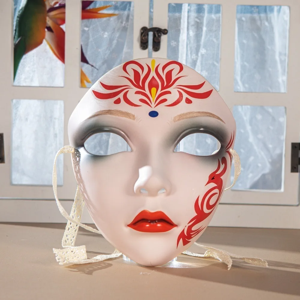 Ancient Chinese Style Full Face Anime Cosplay Mask