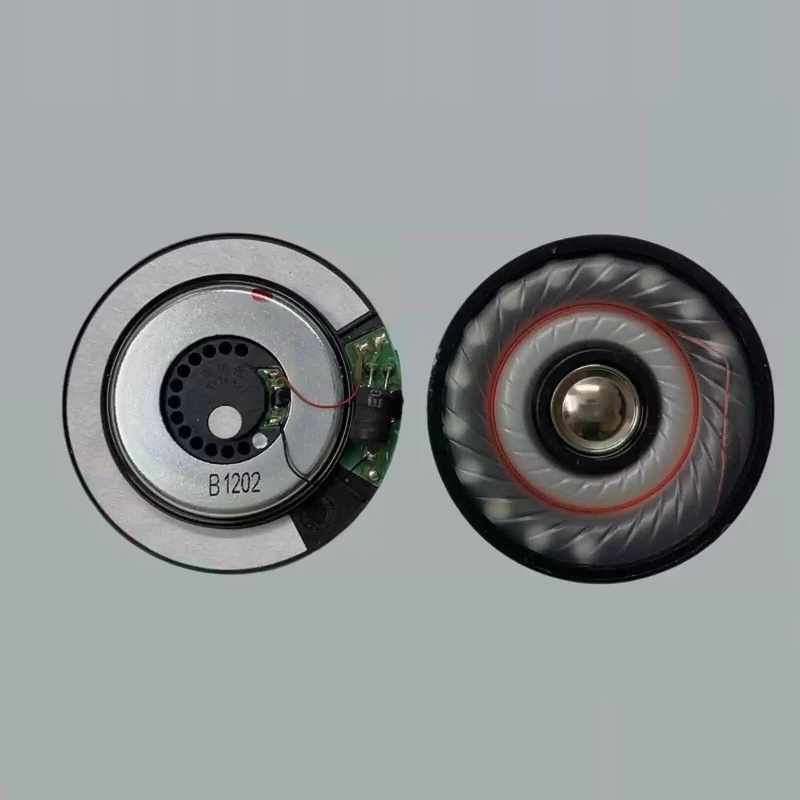SOTAMIA 2Pcs 60mm Mini Speaker 32 Ohm Headphone Unit Dual Dynamic Coil Coaxial Metal Vibrating Film Treble DIY Headset Upgrade