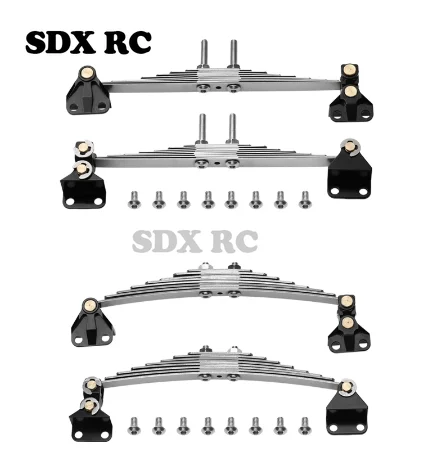 Barra De Suspensión De Rorte De Hoja De Coche RC, Barra De Acero Para 1:10 RC Rock Crawler D90 Axial SCX10 F350 - AliExprs