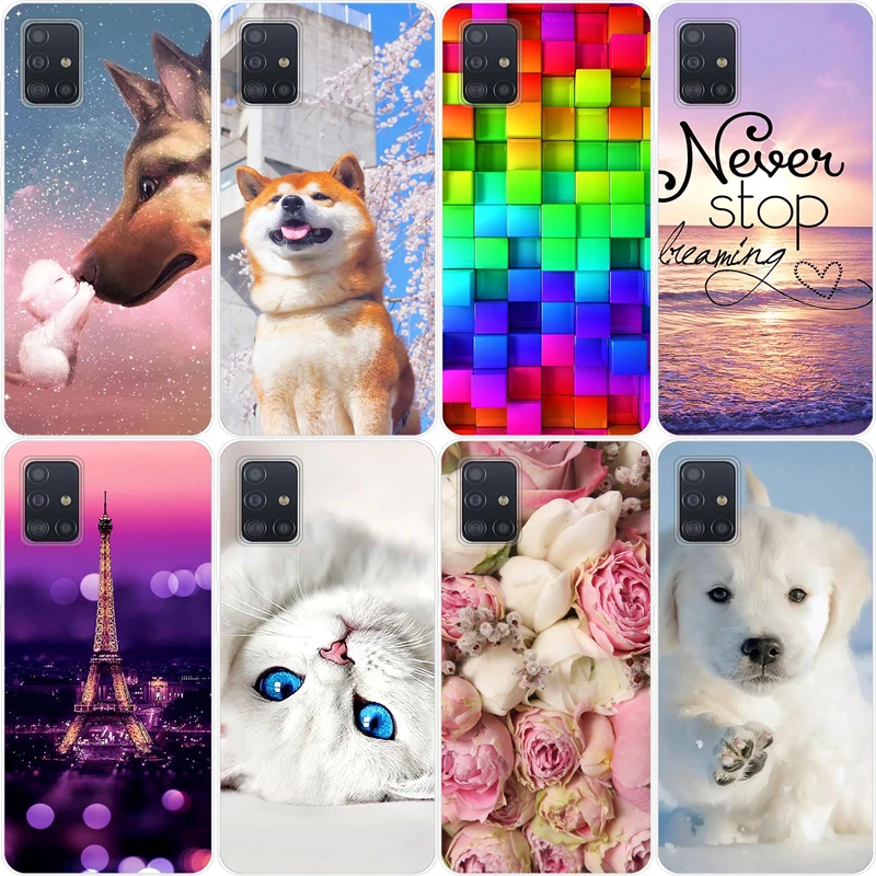 Per Samsung Galaxy A51 Custodia In Silicone Antiurto Custodia Morbida In Tpu Per Samsung Galaxy A71 Custodia Per Samsung Galaxy A51