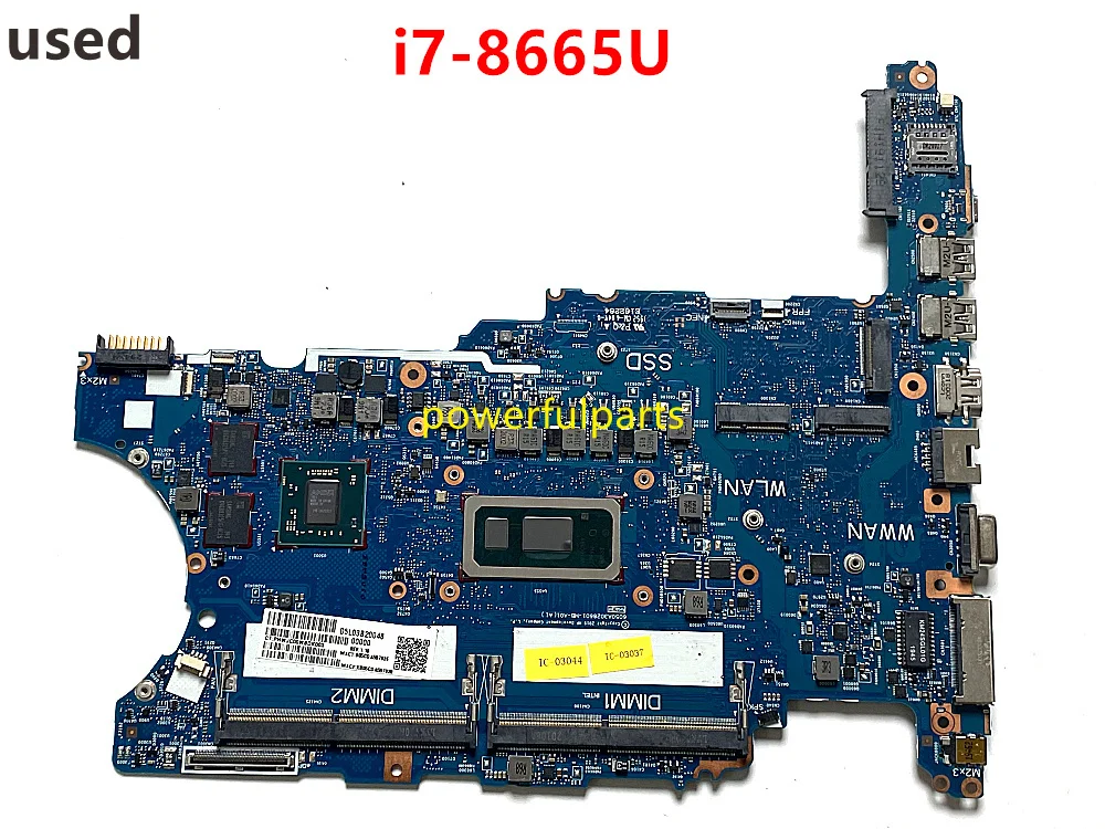 

Laptop Motherboard For HP ProBook 640 G5 i7-8665u Cpu+ AMD Graphic 6050A3028601-MB-A01 Working Perfect