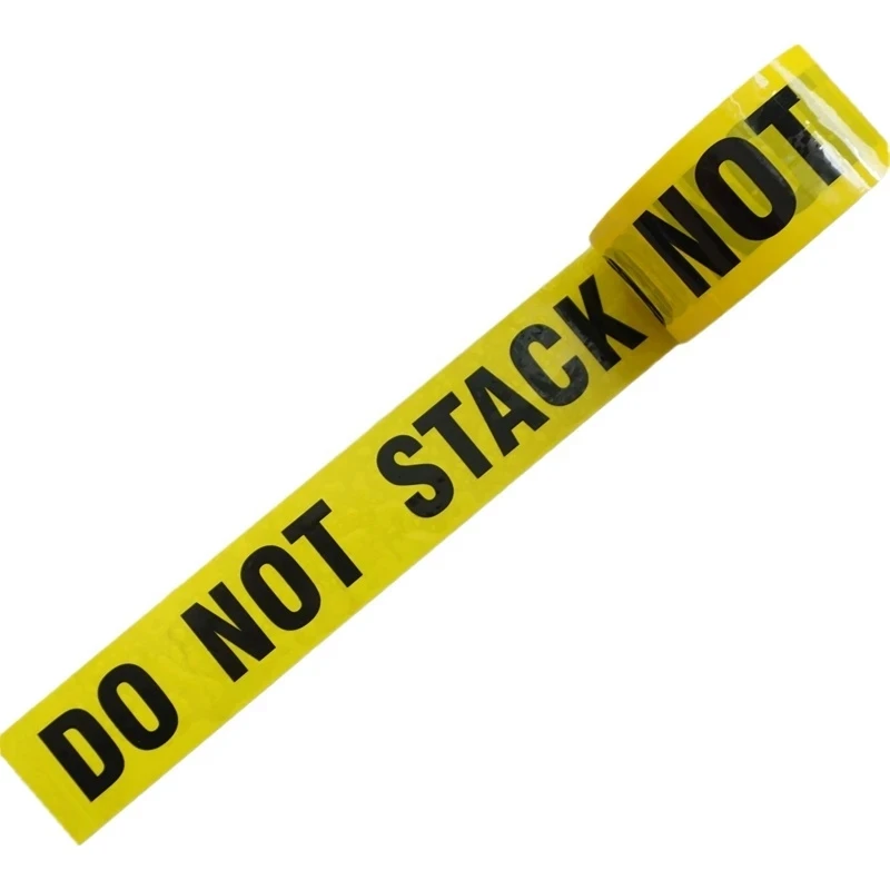 Safety Yellow Black Tape Sticker Parking Sign Barrier 1 Roll 48mm*25m For Mall Warning Store Reminder Factory School Caution