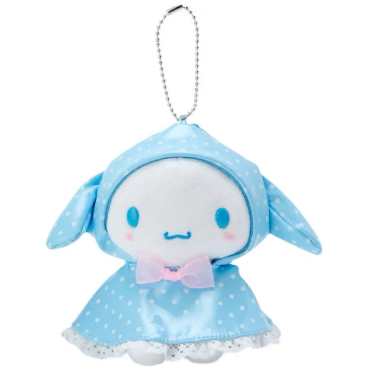 Sanrio Cross Dressing Raincoat Plush Keychain Ornaments Kawaii Bag Decor Pendant Cartoon Sanrio Accessories Toys For Kids Girl 5