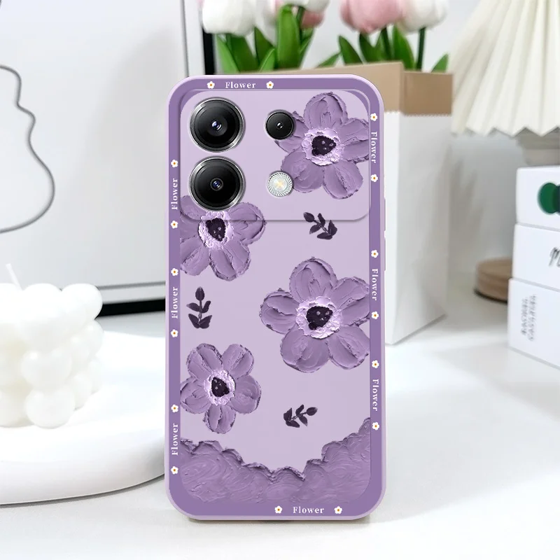 Strawberry Floral Silicone Phone Case