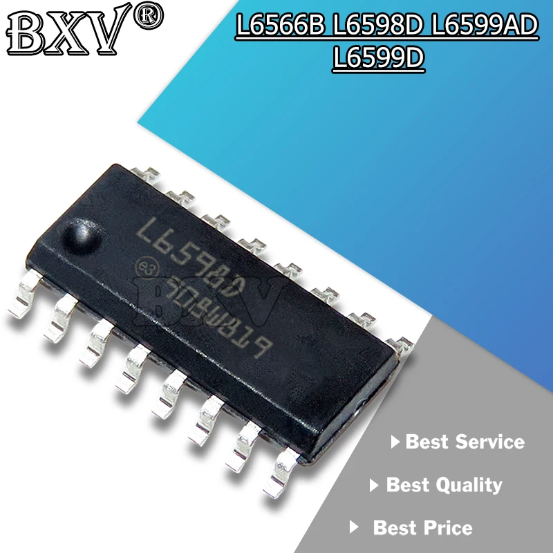 5 шт./лот L6566B L6598D L6599AD L6599D L6566 L6598 L6599 SOP-16 материнская плата с ЖК-дисплеем новая и