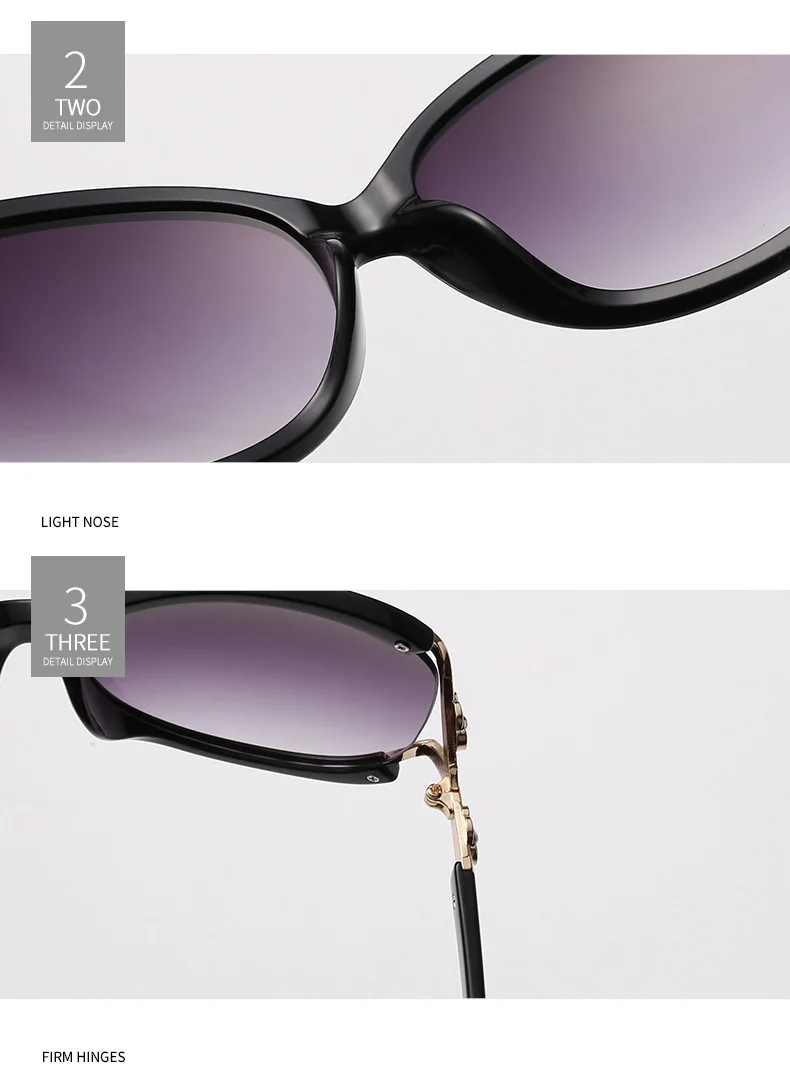 Sexy Cat Eye Women Vintage Retro Shaped Sun Glasses Female Eyewear Gray Gradient Sunglasses Brand Designer_voghion.com