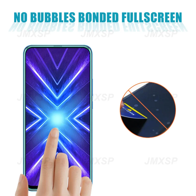 t mobile screen protector 4in1 Tempered Glass For Huawei Honor 9X Lite 8A 7S 9A 9C 9S Protective Glass For Honor 8C 8S 8X 7X 7A 7C Play Camera Lens Film mobile phone screen protector