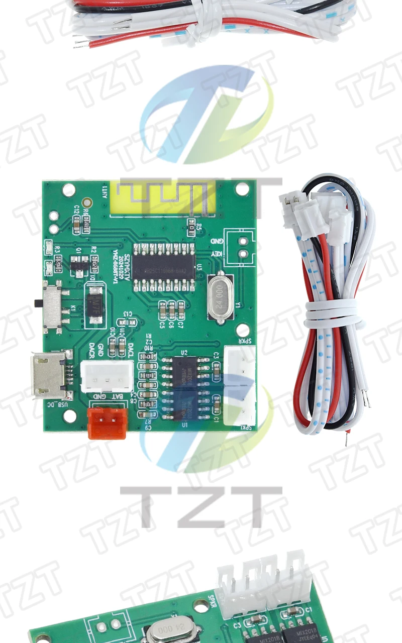 TWS Bluetooth 5.3 Power Verstärker Bord 5W + 5W 3,7V 5V Miciro USB Echte Wireless Stereo Modul für Auto Hause Lautsprecher Subwoofer DIY – Detail 7