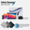Microfiber Cleaning Cloth, 6 Pack - Premium Cloth for Glasses, Lens, Screens & More 20CM*20CM BY Dhoptical 5