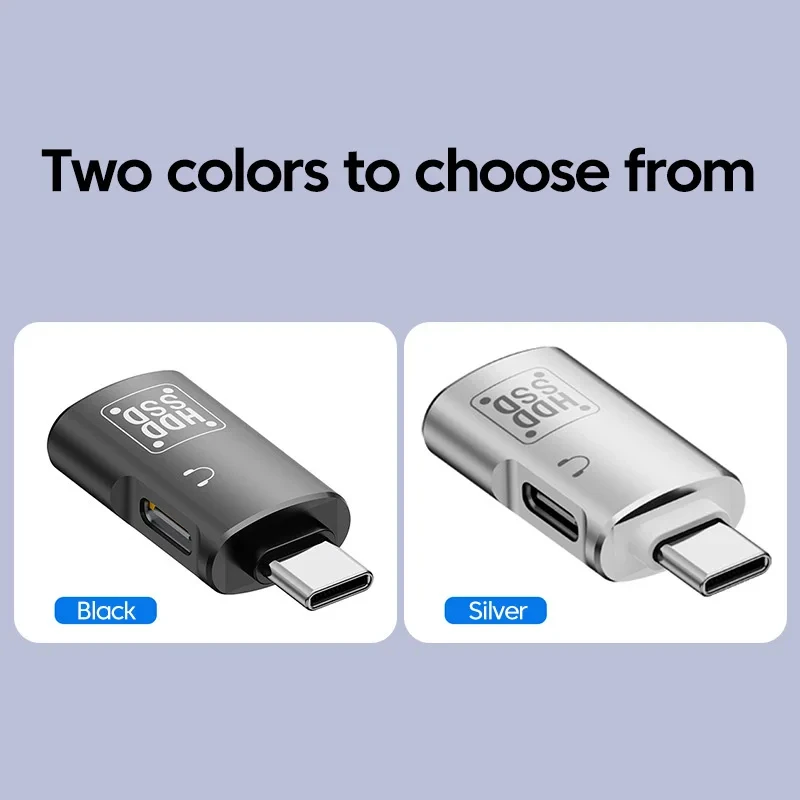 Universal USB-C OTG Adapter & Fast Charger with Audio and U Disk Reader Functions