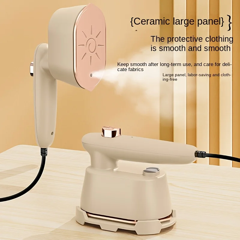 1pc Portable Mini Steam Iron Handheld Foldable Rotating Ironing Machine Remove Wrinkles And Iron On Clothes Machine Suitabl