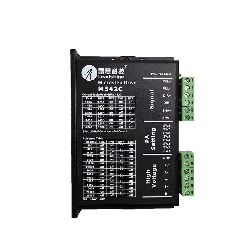 Leadshine-NEMA23 스테퍼 모터 드라이버 M542C DIY3D 인쇄 작은 조각 기계 밀링 장비, 스테퍼 모터 드라이버