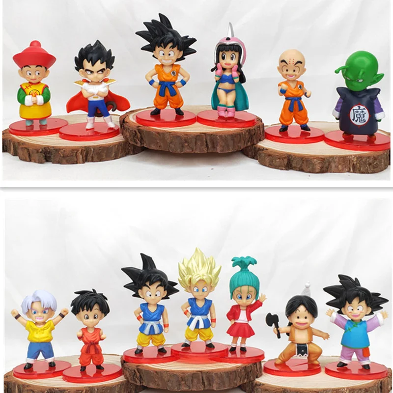 Bola De Dragão Z Ação Figura Filho Gordo Goku Gohan Bejjita Yonsei Vegeta  IV Figuras Modelo Brinquedos Presentes