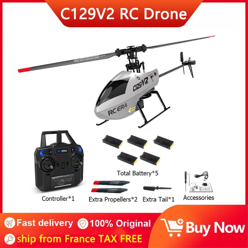 C129V2RCHelicopter4Channel24GhzHelicopterSinglepropeller