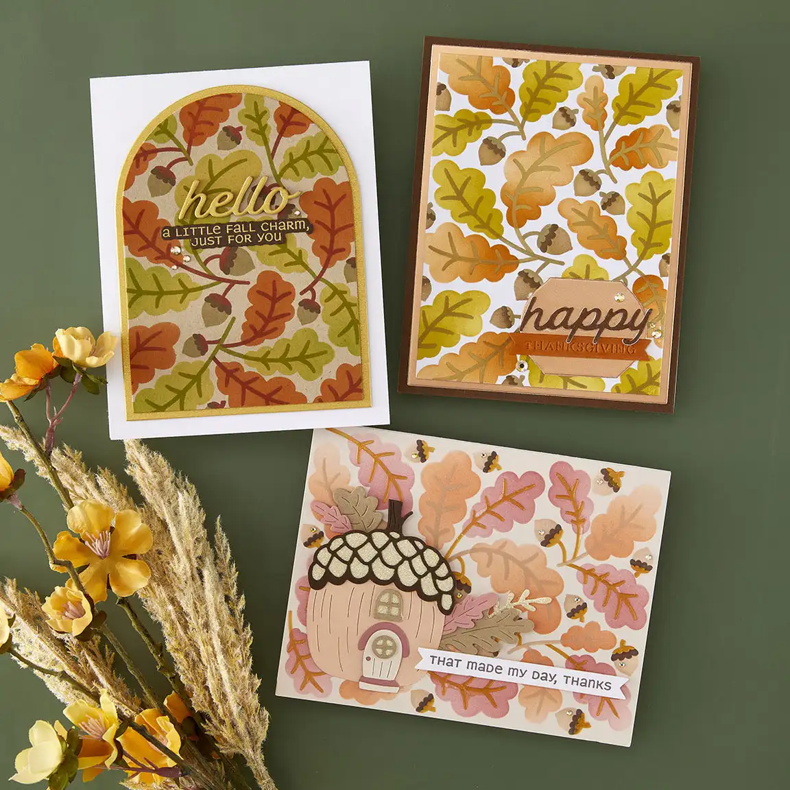 2025년 가을 할로윈 호박 아콘 에이커스 매직 메탈 커팅 다이 클리어 스탬프 핫 포일 스텐실 왁스 DIY 카드 제작용