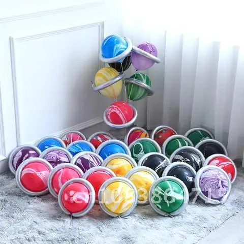 

10inch 10set Outer Space Balloon Earth Planet Explore Astronaut Theme Moon Star Kids Birthday Party Decoration Baby Shower Globe