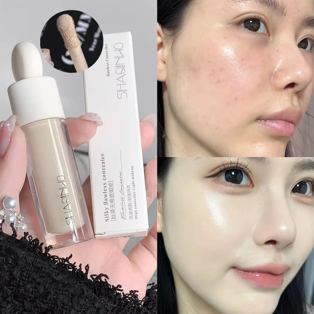 3 Colors Concealer Cover Acne Marks Spots Dark Eye Circles Face Brightening Skin Whitening