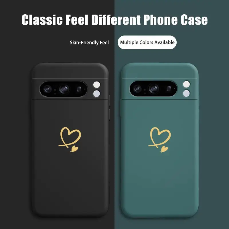 Hollow Heart Silicone Phone Case - Stylish Bracelet Design Cover