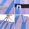 Large Capacity Storage Bag Clothes Organizers with Handle Nylon Luggage Packing Bag Moving Bag Waterproof Moisture-proof 6