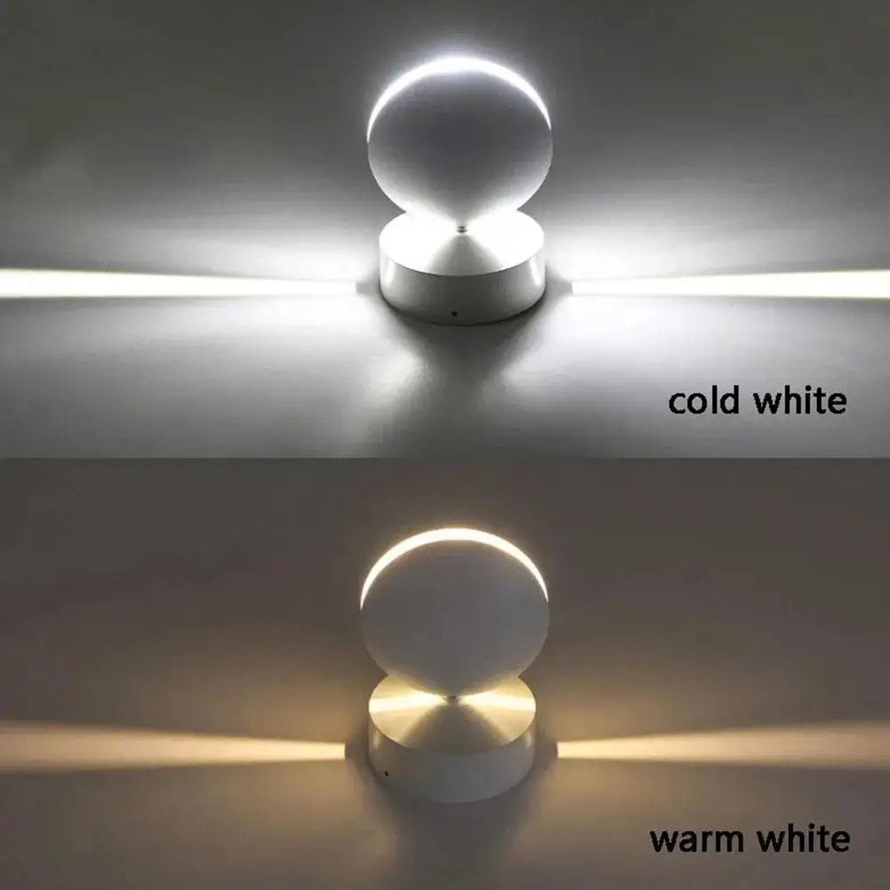 LED 벽 램프 360 도 회전 창틀 조명, 홈 발코니 라인 복도 스포트라이트, 문짝 장식 램프, 차고 벽 프라 Q6X4