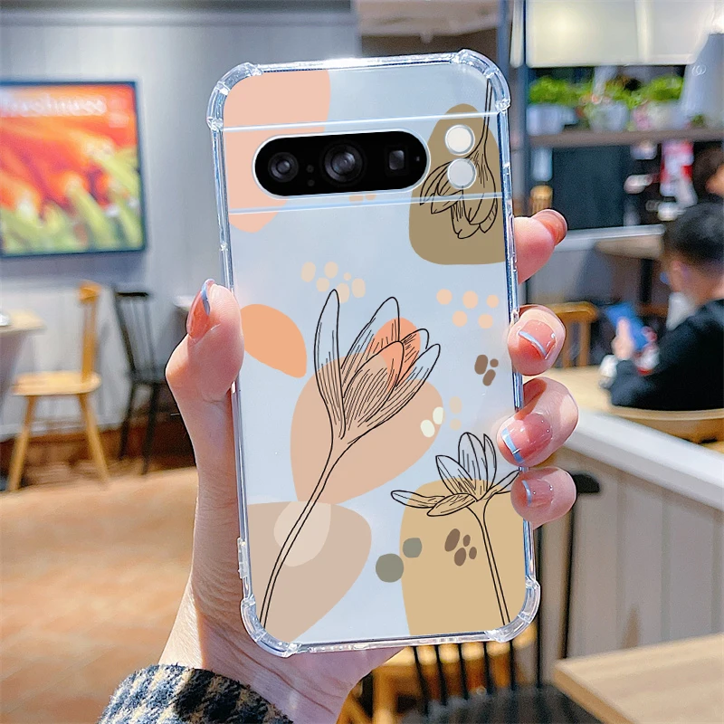 Floral Transparent Phone Case
