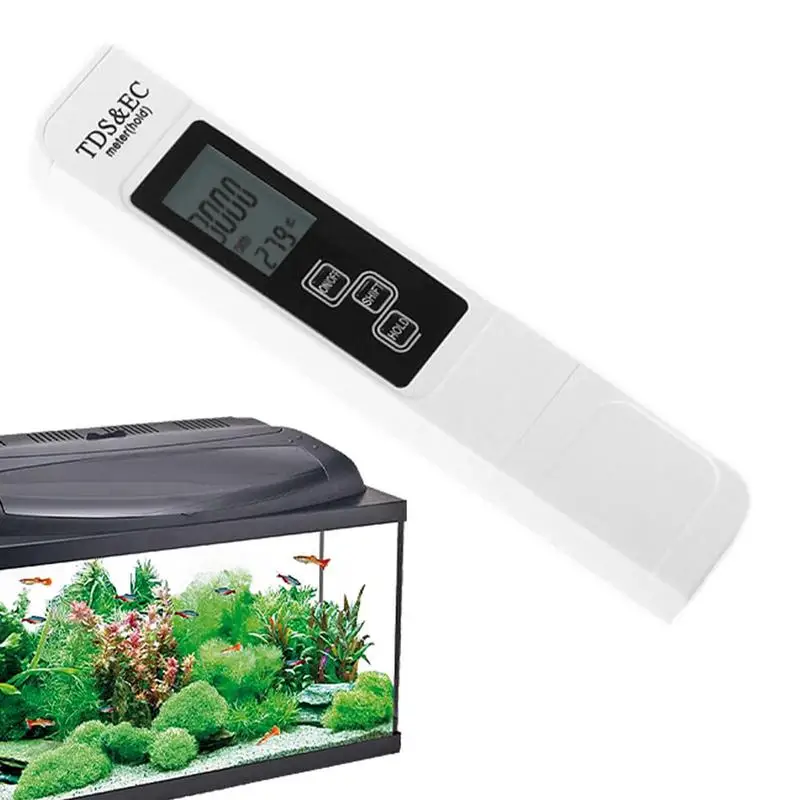 Digital Pool Water Tester TDS Tester For Water TDS Meter Purity Testing Kits With LCD Screen