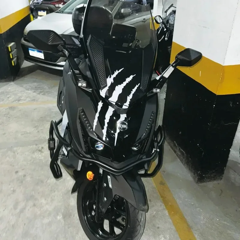 Motorcycle Monster Claw Scratch Stickers DIY Motocross Helmet Body Vinyl Decals for BMW KTM Kawasaki YAMAHA SUZUKI HONDA 2PCS