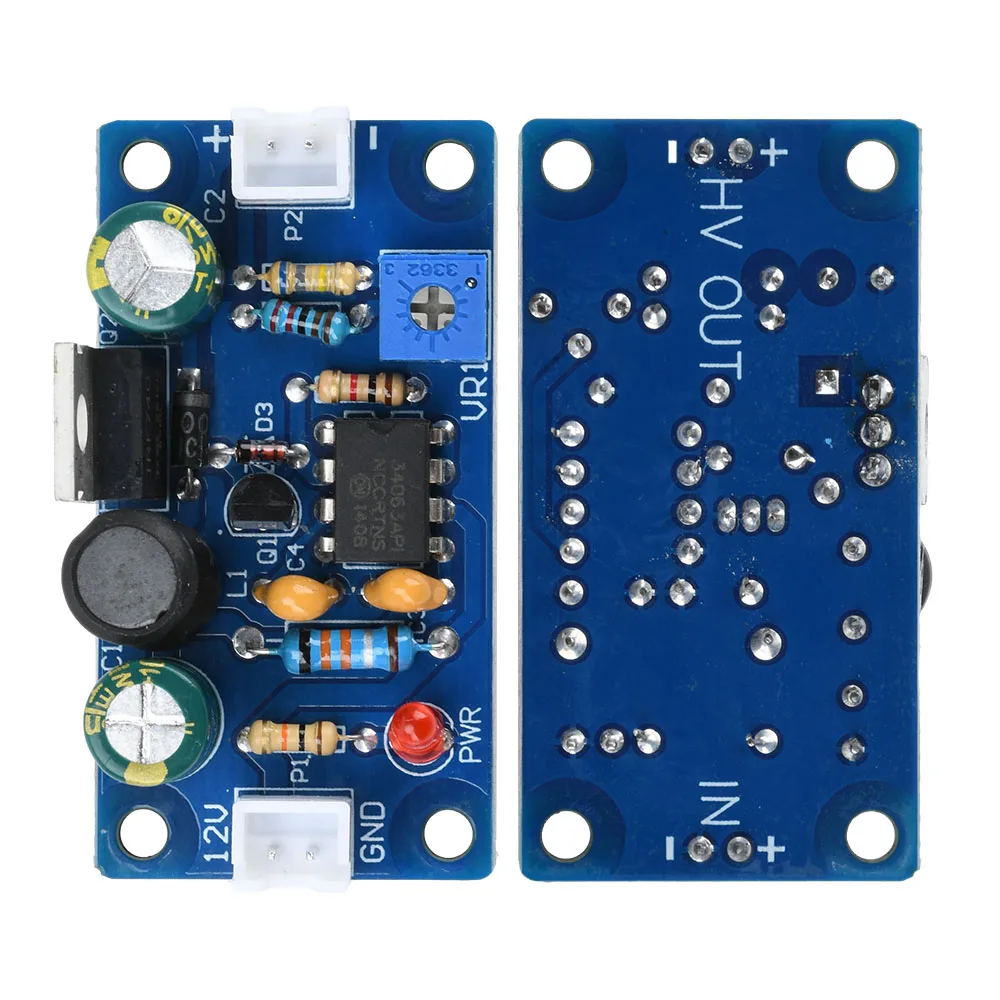 MC34063 Nixie Tube Booster DC 9-12V TO 80-380V 160V 170V Boost