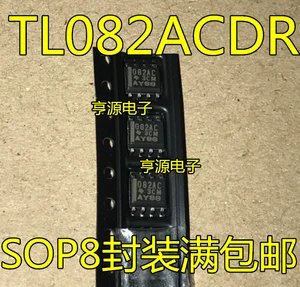 5pieces TL082ACDR SOIC-8 082AC TL082A TI FET