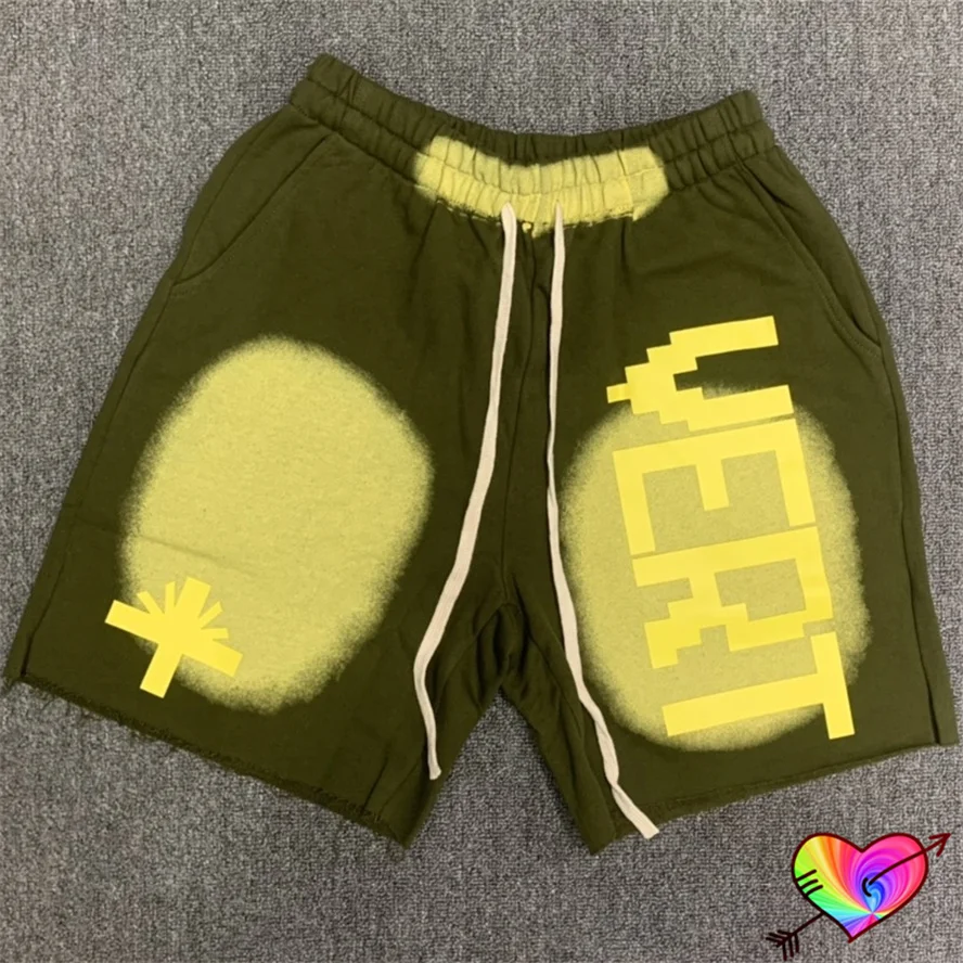 

Шорты Vertabrae мужские/женские с принтом, спортивные длинные штаны болотного цвета, с завязками и карманами, бриджи с логотипом верт, цвет хаки