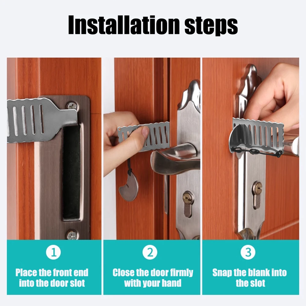 Door Stopper Door Latch Travel Anti-theft