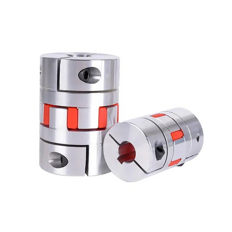 1PC Plum coupling Star Engraving Machine Servo Motor Coupler D40 L50/55 Inner Hole 8/10/12/12.7/14/15/16/18/19/20/22mm Shaft Coupler Flexible Coupling Shaft Connector