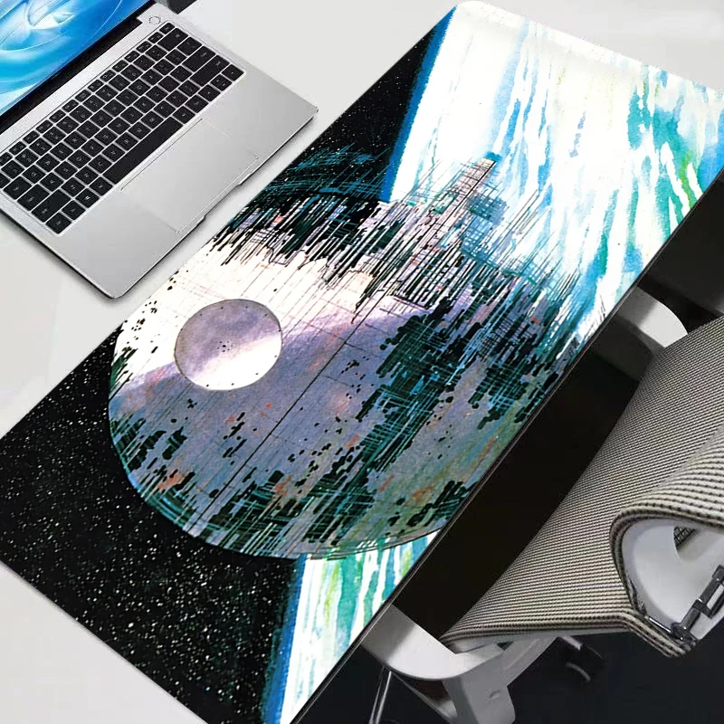 Grande Gaming Star Wars Mouse Pad Laptop 900X400 Accessori Tastiera Tappeto Computer Gamer Desktop Table Mat Space Mousepad Tappeto