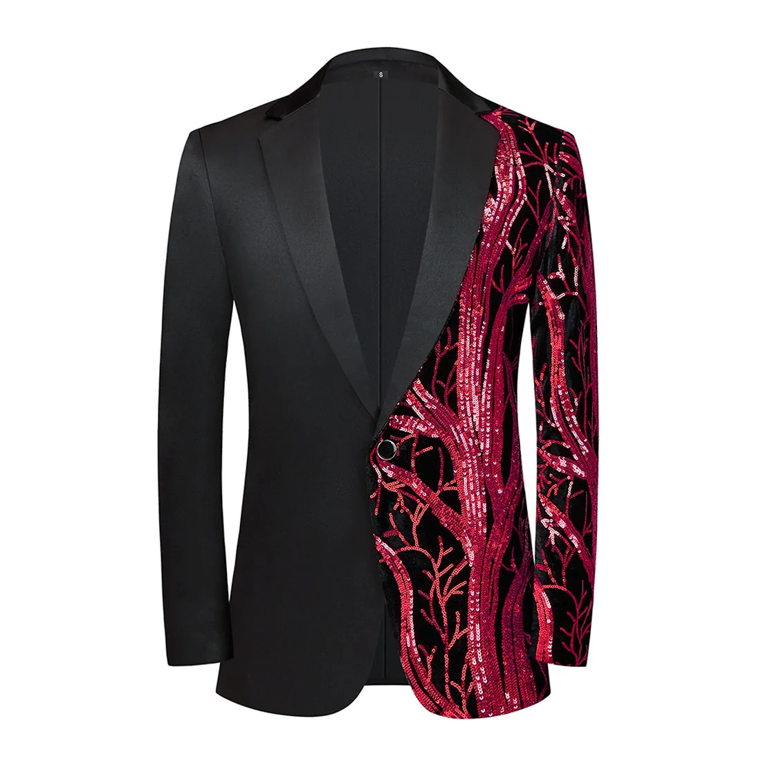 High quality sequin suit coat Fashion handsome trend Business Casual banquet wedding men's coat