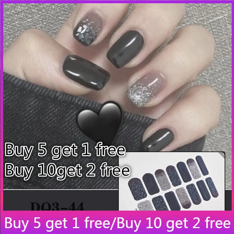 1 Sheet Full Cover Nail Art Sticker Nail Polish Nail Decoration Nails