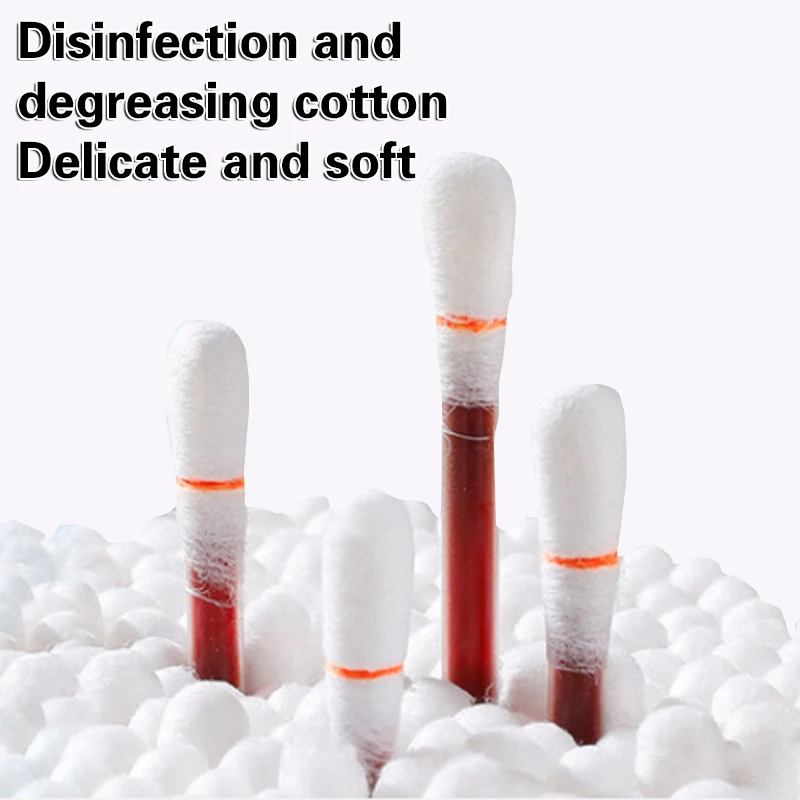 Disposable Iodine Cotton Swabs Disposable Iodine Cotton Swab Independent Pack Iodophor Swab Sticks Adult Children Baby Outdoor Family Daily Safety Survival