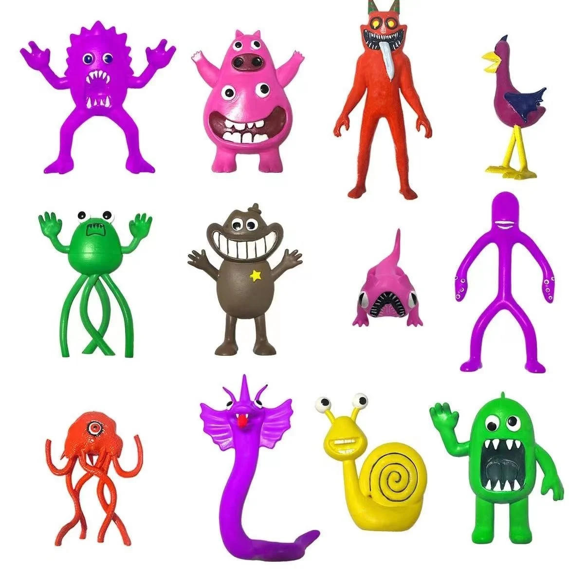 Banban Evil Banban Opila Figurine Set Jardin de Banban 3 Garten of Ban 