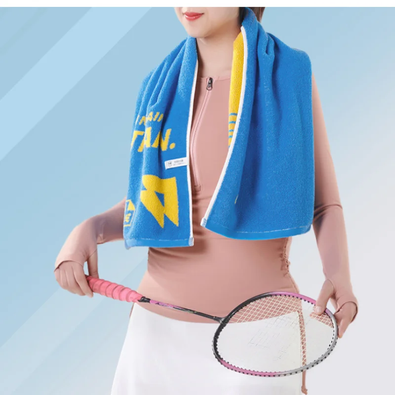 Cotton Lengthened Large Towel Sports Fitness Running Yoga Towel Scrub Bath Long Towel Antibacterial Sports Towel