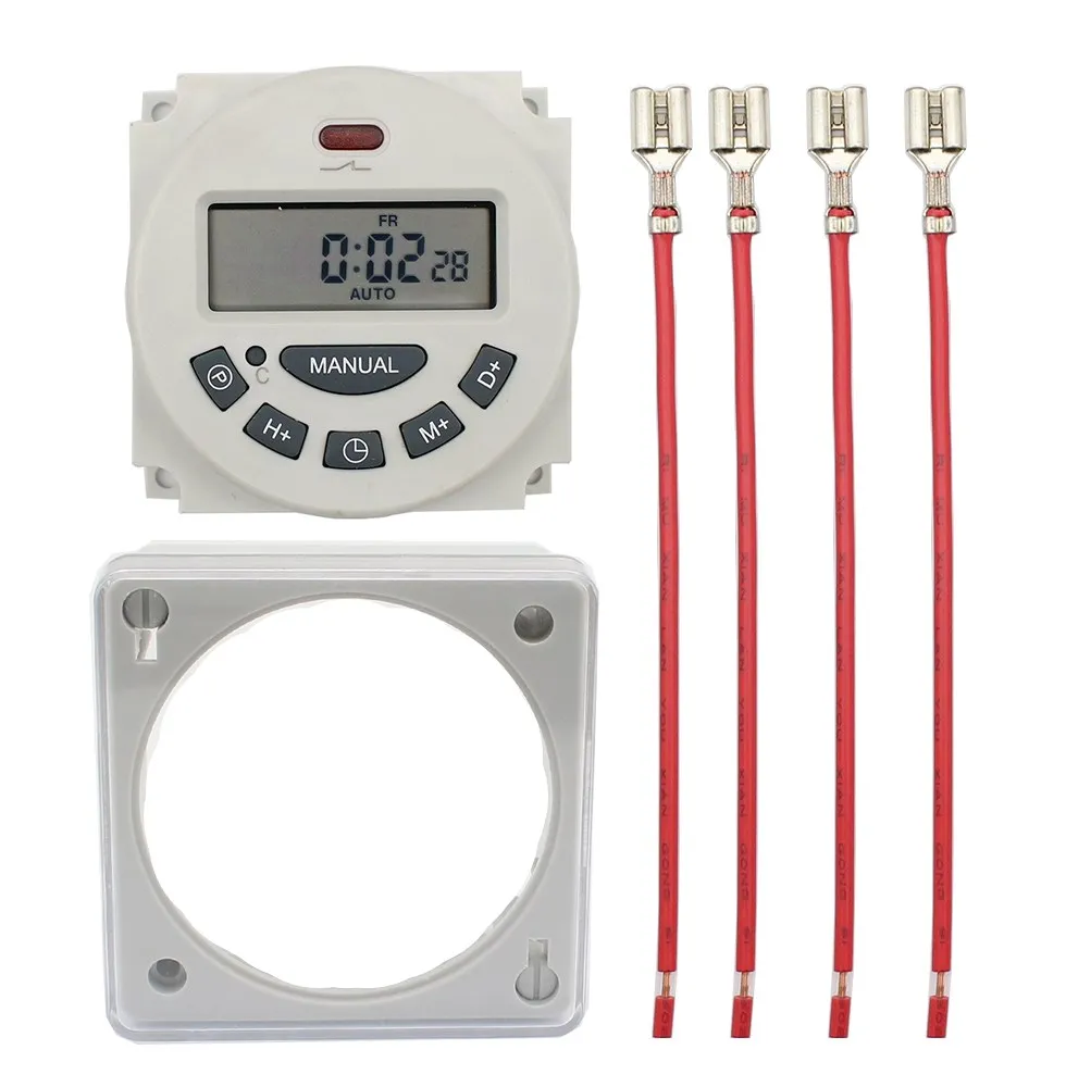 Цифровой таймер с маленьким циклом L701 микрокомпьютер переключатель контроля времени пассивный таймер 12 в 24 В 220 В 110 В счетчик минут 7 дней