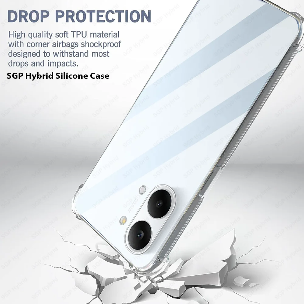 Anti-Yellow Transparent Soft Cover Clear Case