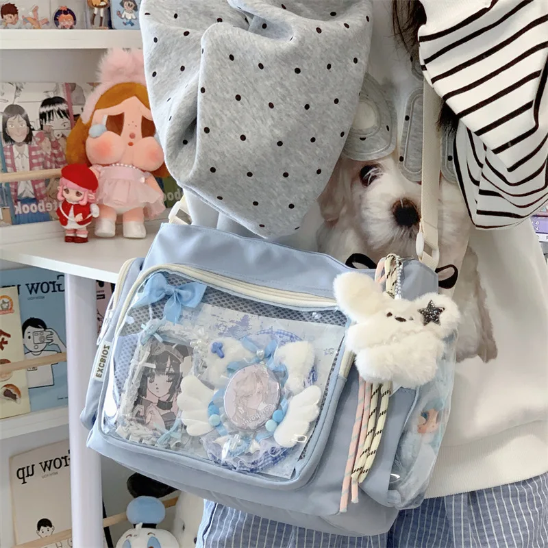 Kawaii Preppy Style Crossbody Ita Bag - Limited Edition