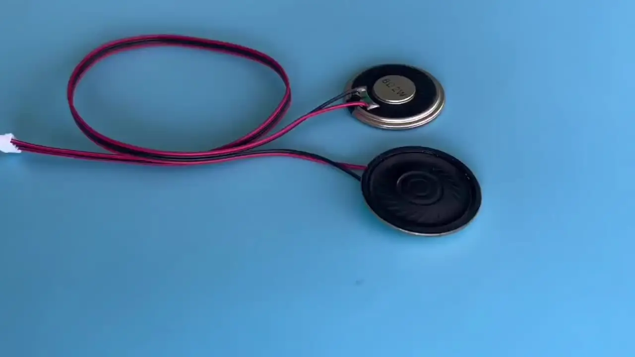 CQRobot 2 Pezzi/1 Paio 35 mm * 25 mm * 6,8 mm Side Sound 8 Ohm 2 Watt/3 Watt Altoparlanti a Cavità Rettangolare, Cavo Interfaccia a 2 Pin JST 1,25 mm per Componenti Progetti Elettronica Computer