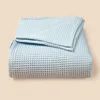 1pc Pure Cotton Blanket Waffle Pineapple For Honeycomb Mesh Blanket Baby Nap Blanket Lattice Mesh Throw Blanket Home Textile 4